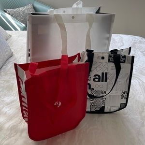 Set of 3 Lululemon bag